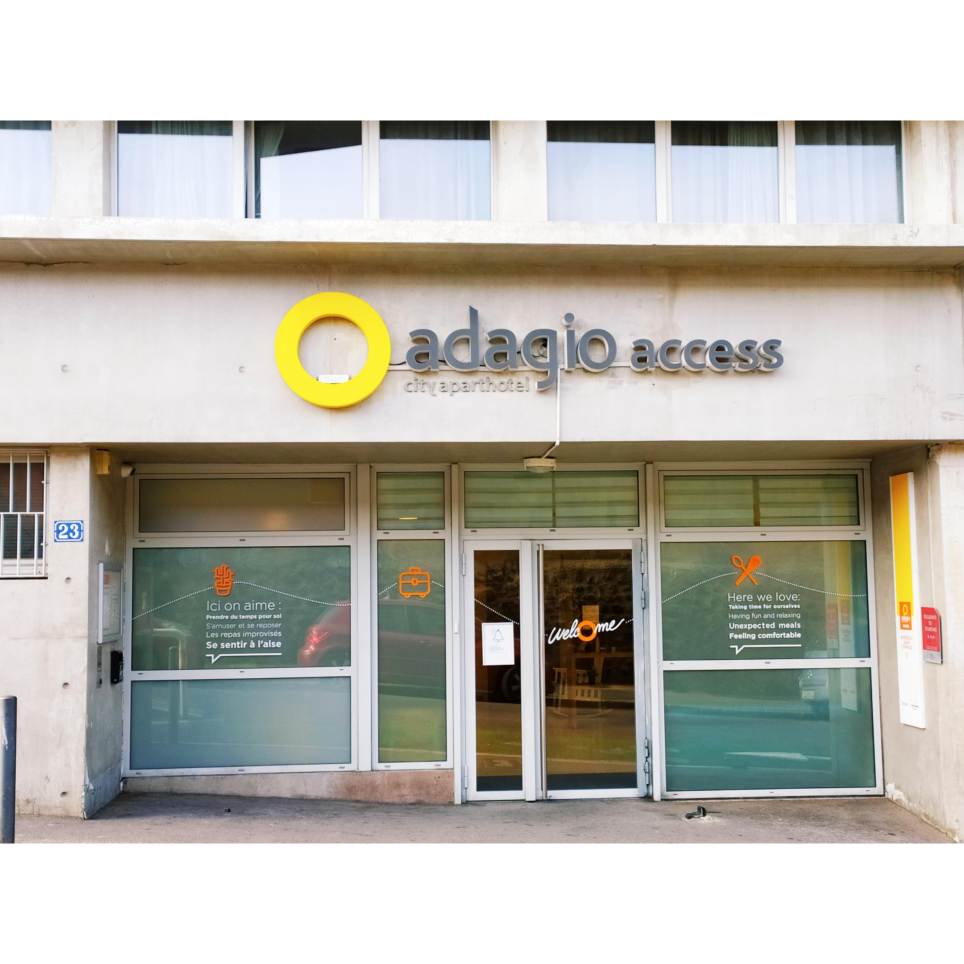 Aparthotel Adagio Access Marseille Saint Charles Kültér fotó